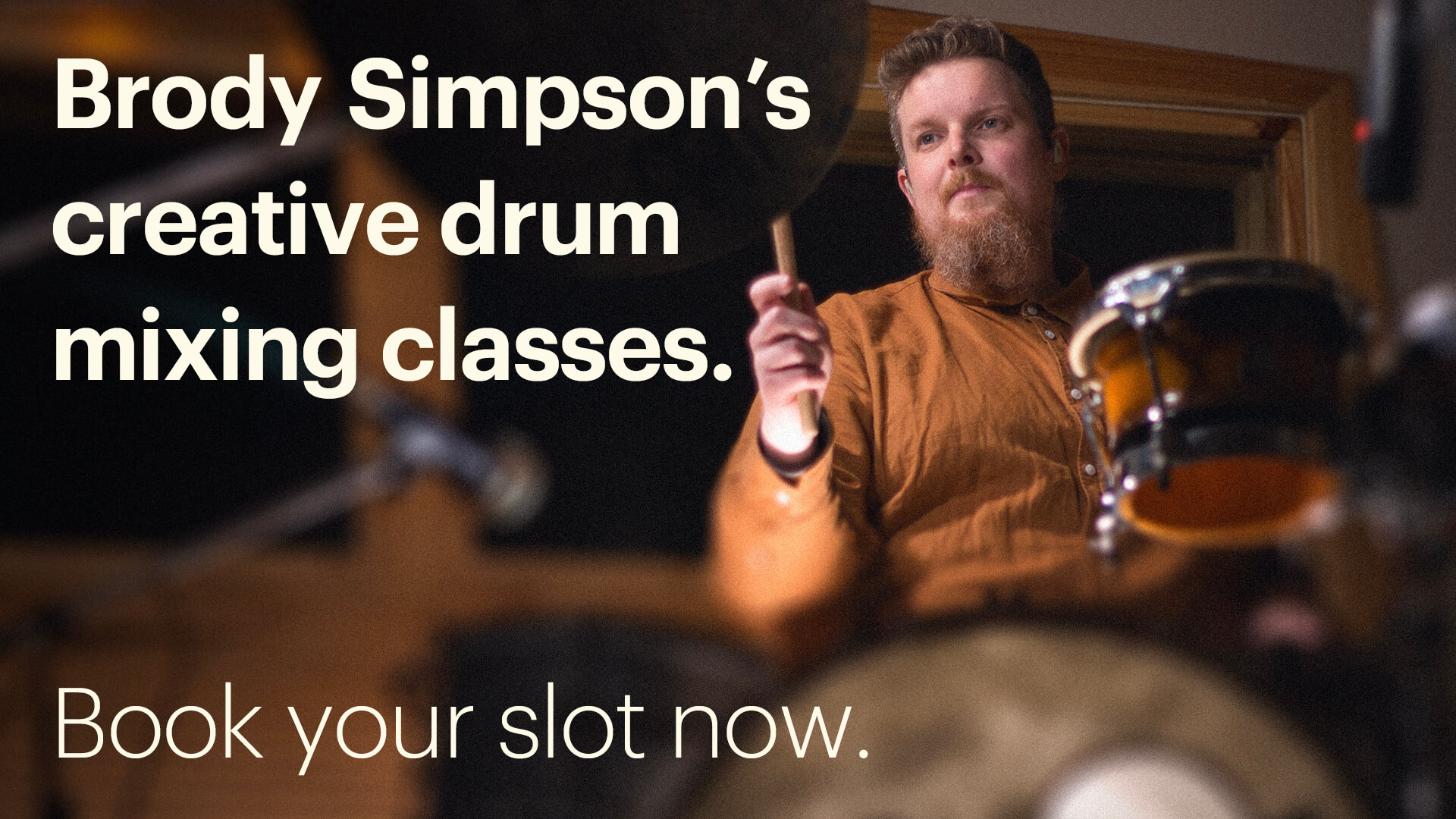 Brody Simpson's creative drum missing classes