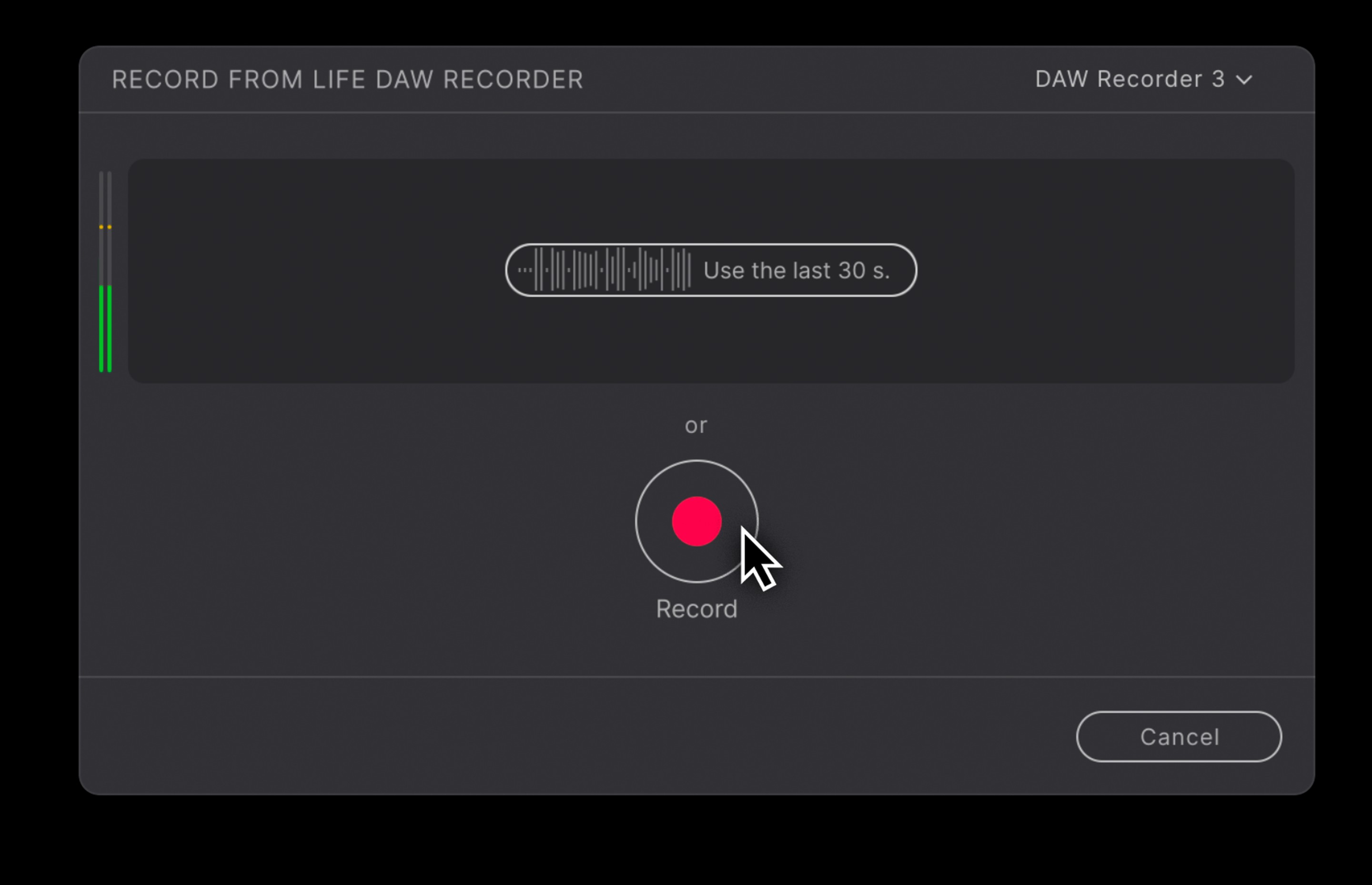 Improved DAW recording in Life 1.2