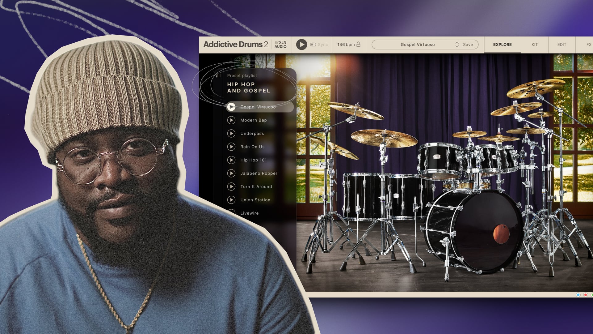 Ron Got The Recipe and Hip Hop Gospel ADpak