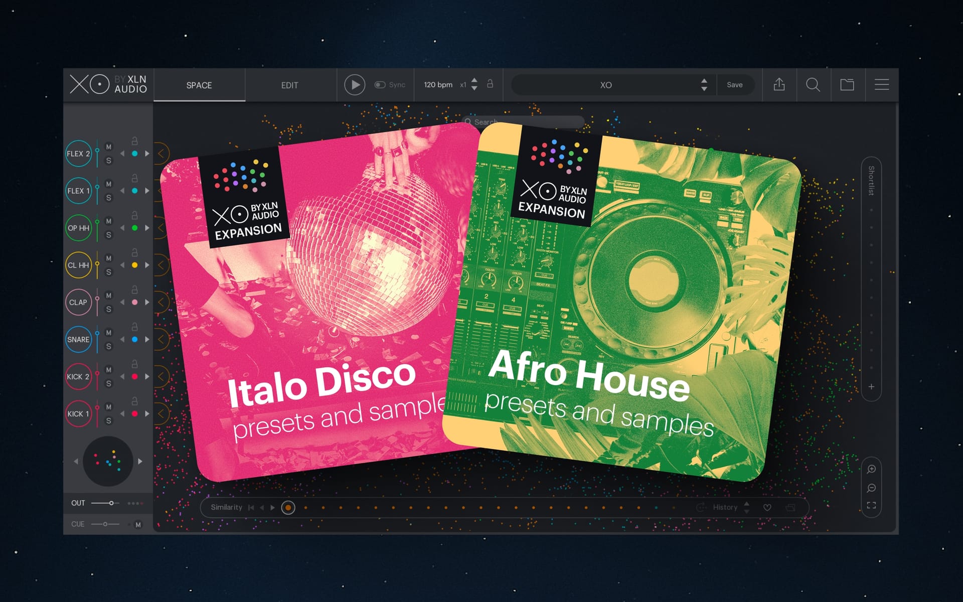 New expansions for XO