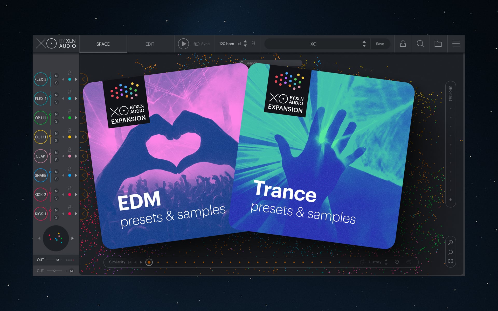 New Expansions for XO