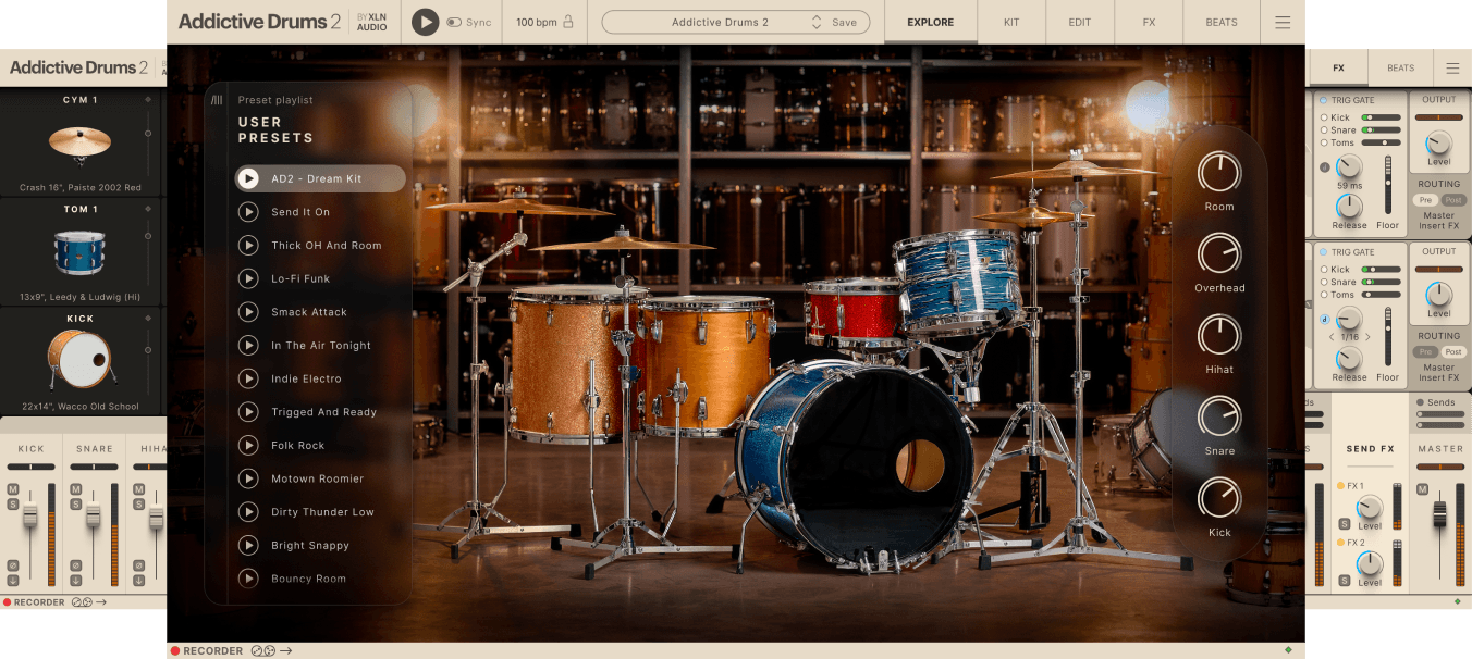 XLN Audio Addictive Drums 2 公式製品画像