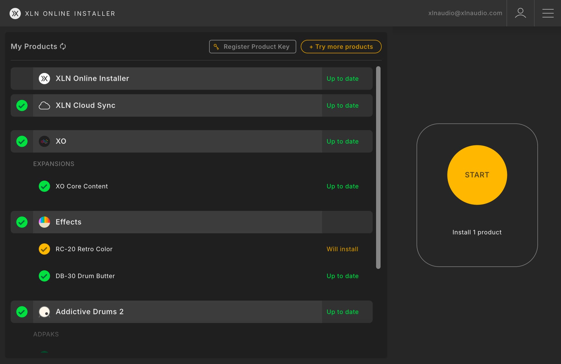XLN Online Installer