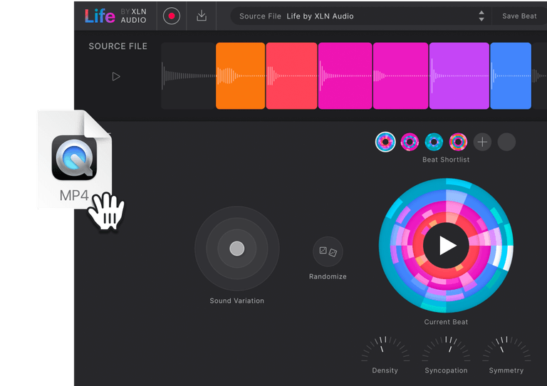 Import audio from any source