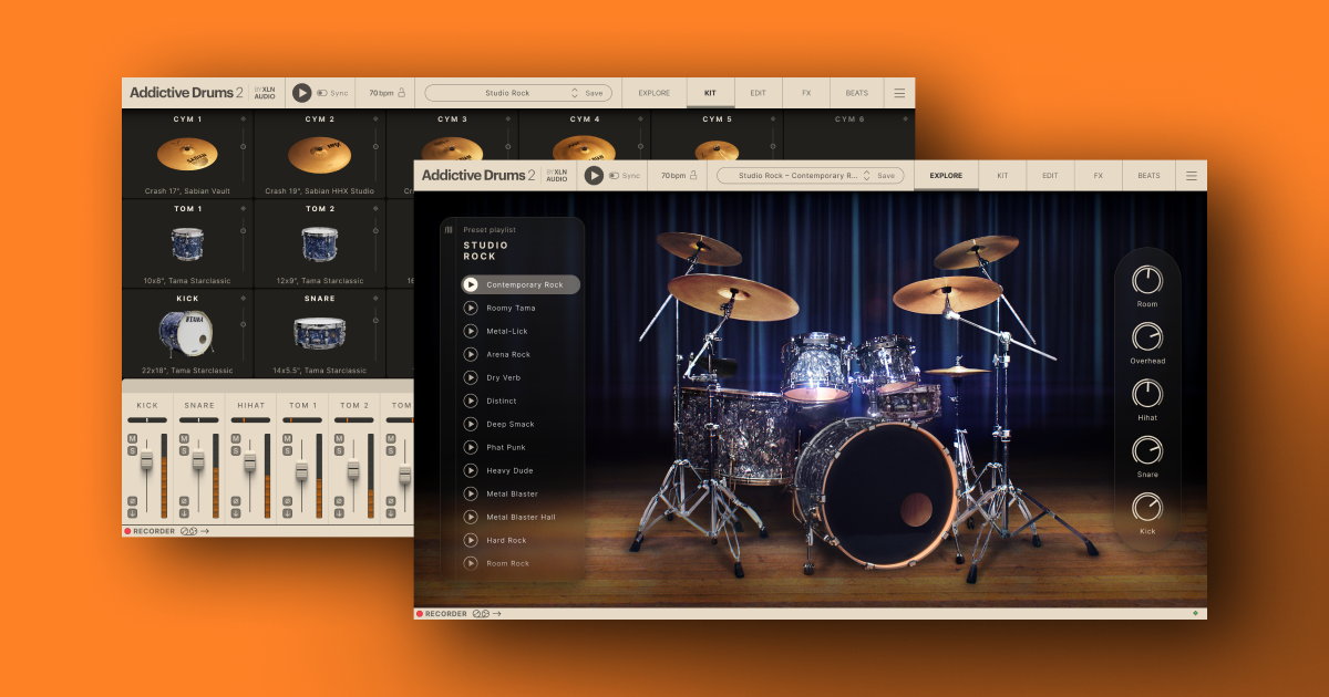 Addictive Drums 2 Studio Collection 音源 Addictive Drums 2 : Studio Collection - XLN Audio | 株式会社