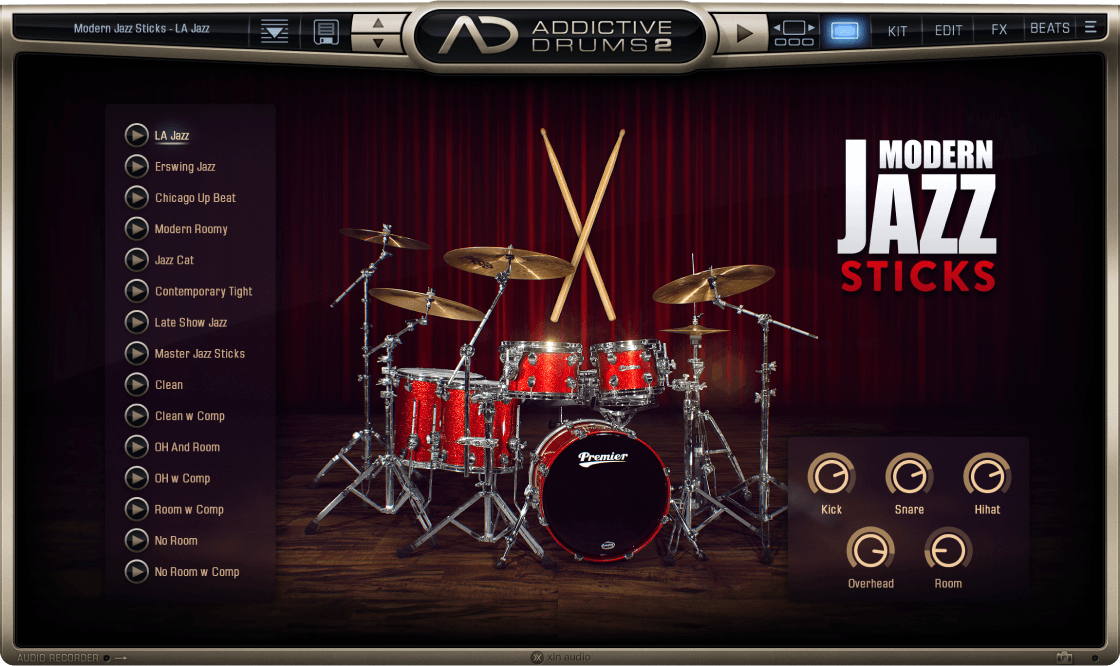 Addictive Drums2 Modern Jazz Collection-