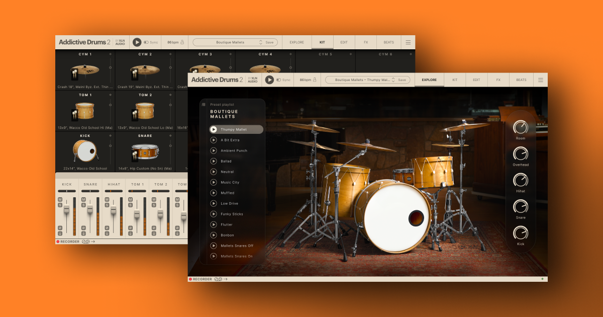 Boutique Mallets – XLN Audio