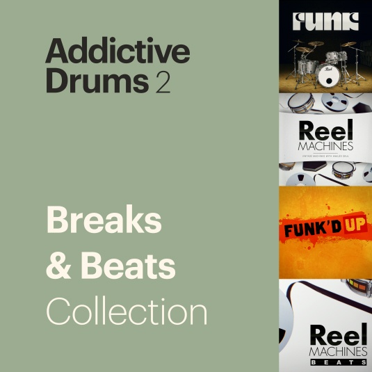 アウトレット販売品 XLN AUDIO ADDICTIVE DRUMS 2 BREAKS & BEATS