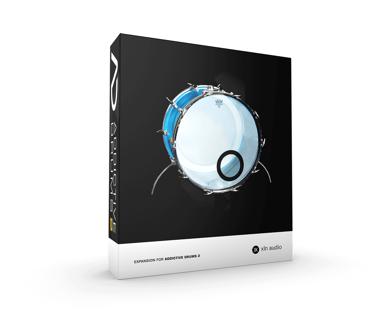 Blue Acrylic Bass Drum XLN Audio