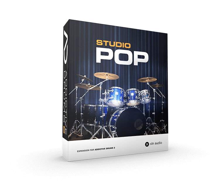 XLN Audio United Pop ADpak Drum Kit Sample EXPANSION for Addictive Drums 2 