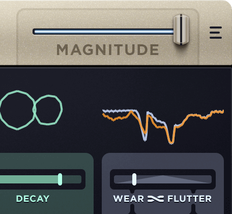 XLN Audio-RC-20 Retro Color-Magnitude Slider-pluginsmasters