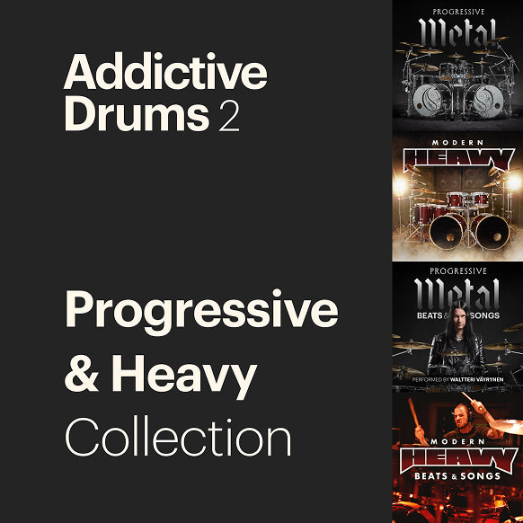 Addictive Drums 2: Progressive & Heavy Collection