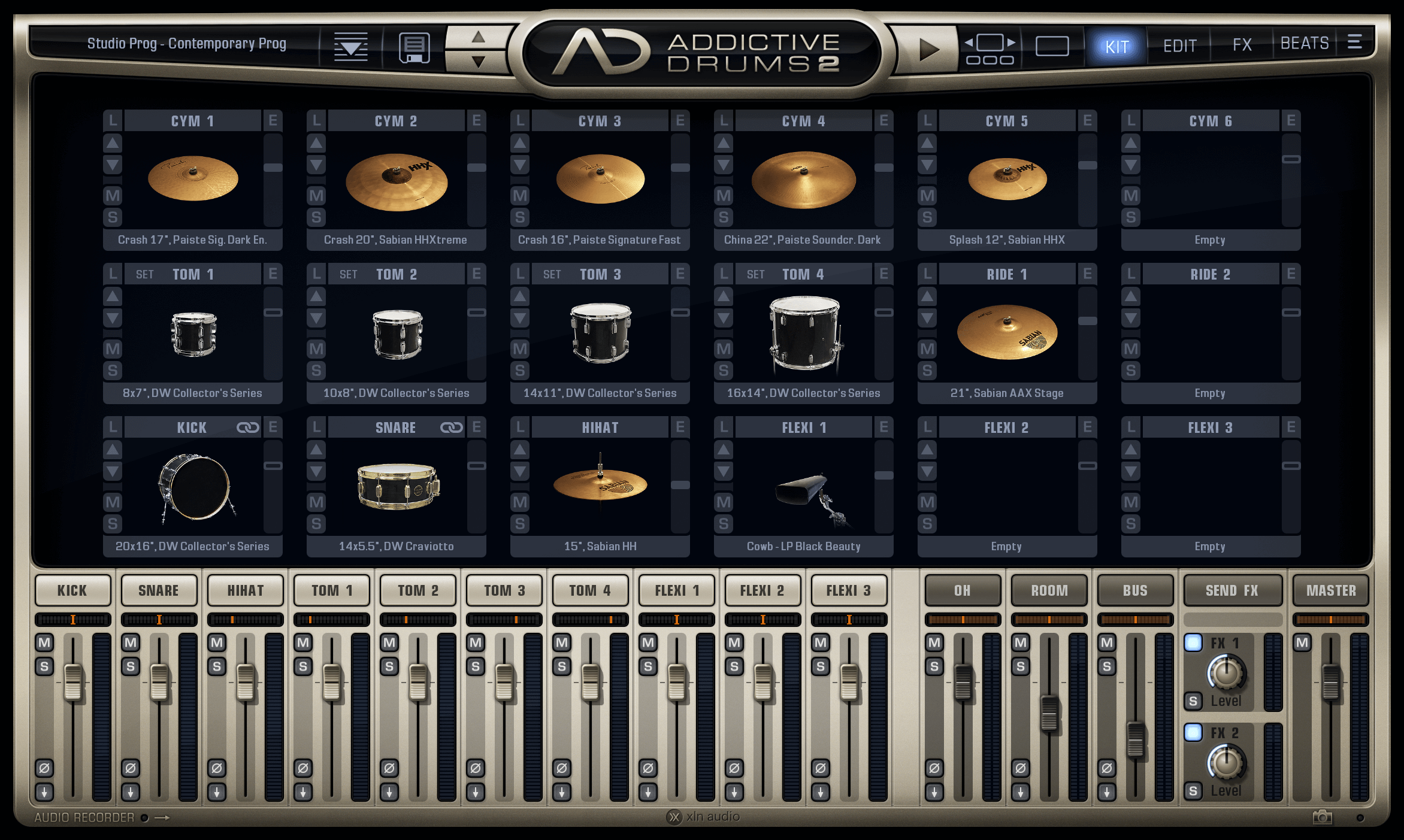 XLN Audio-AD2: Studio Prog-pluginsmasters
