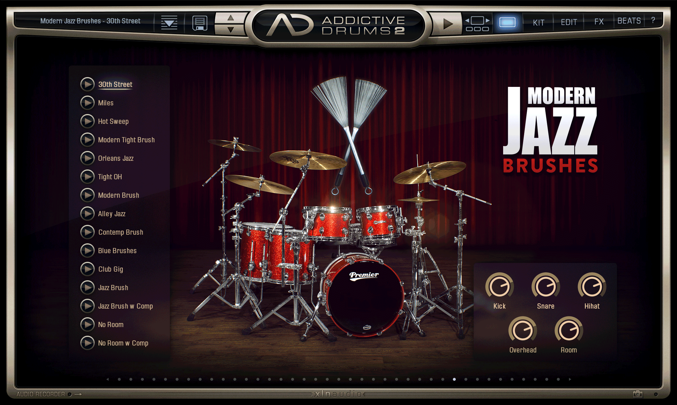8844円 新作続 XLN AudioAddictive Drums2Modern Jazz Sticks ADpak