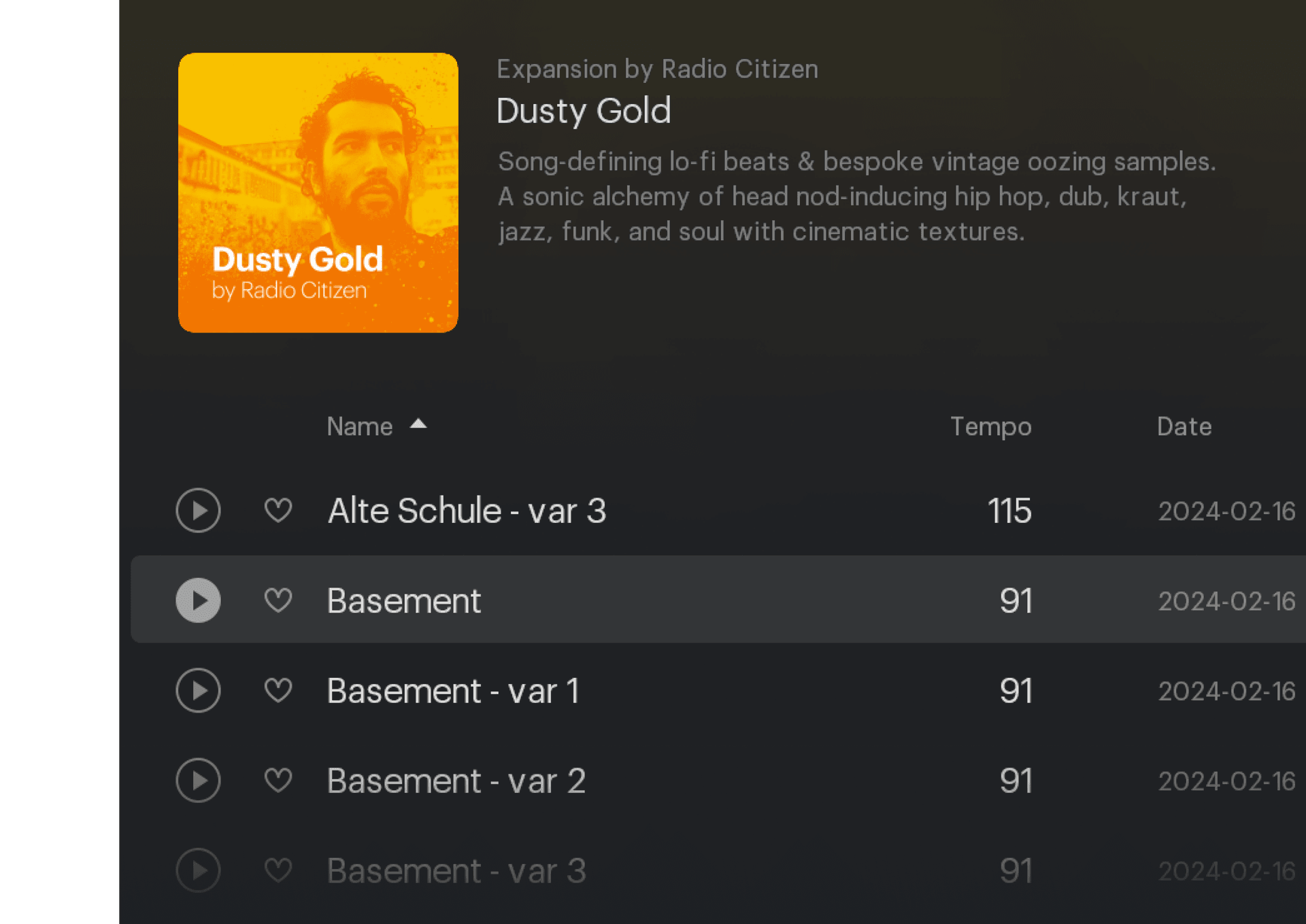 XO GUI with Dusty Gold