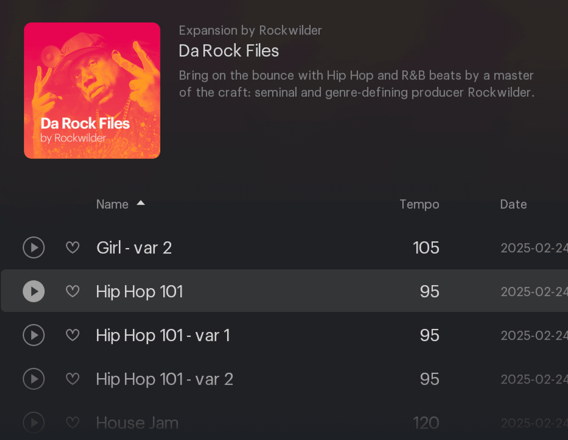 XO GUI with Da Rock Files