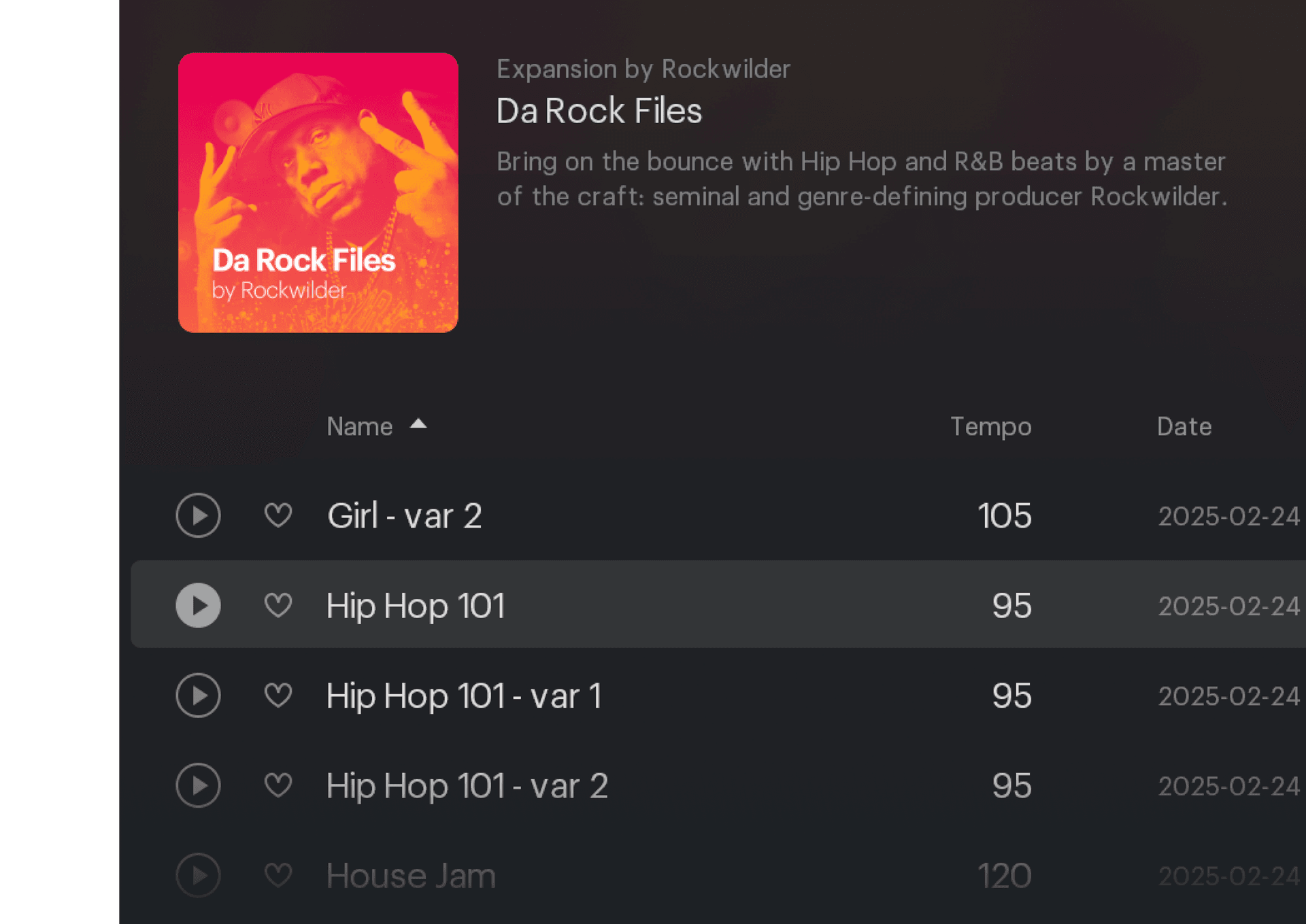 XO GUI with Da Rock Files