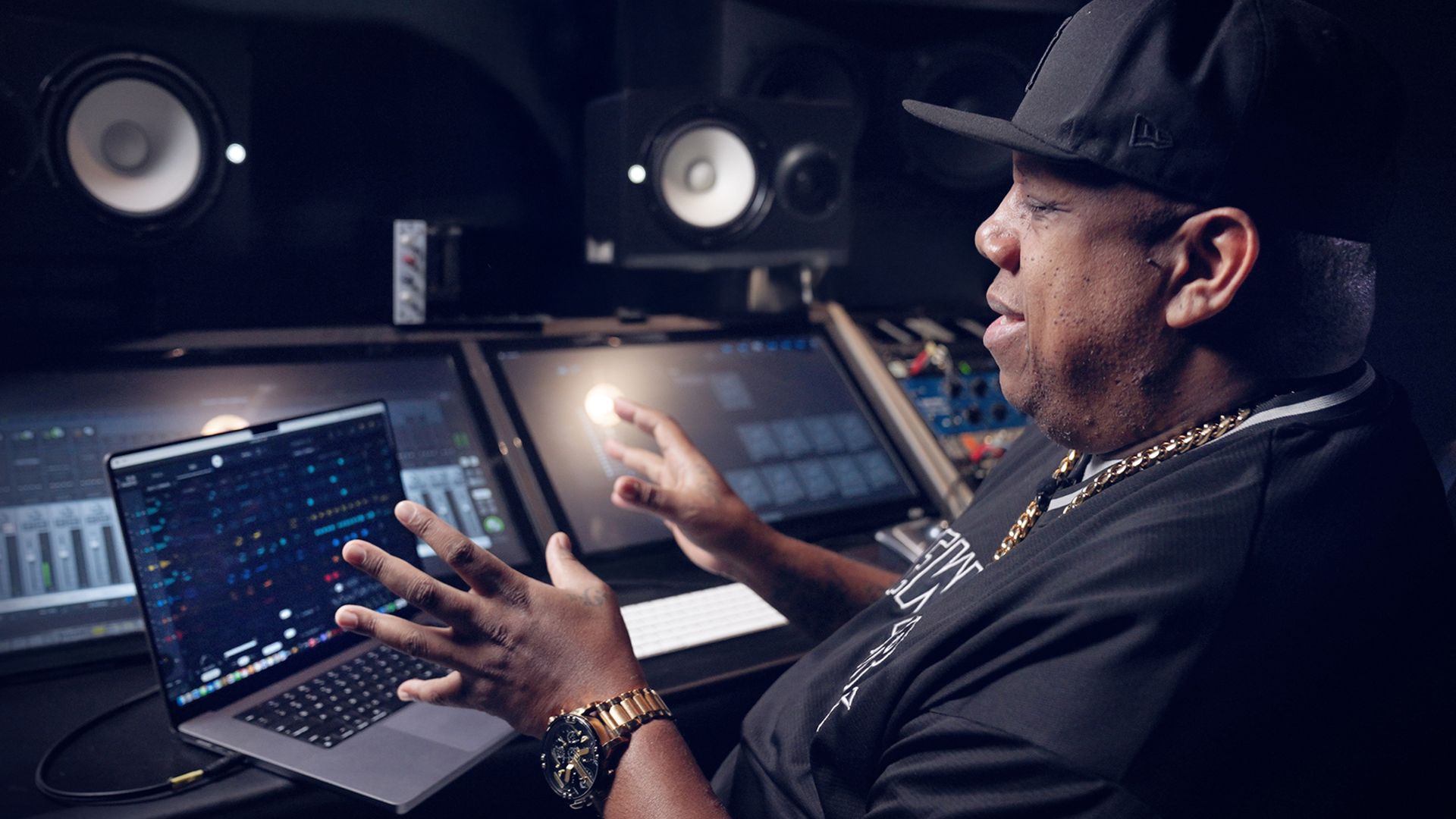 Rockwilder in the studio