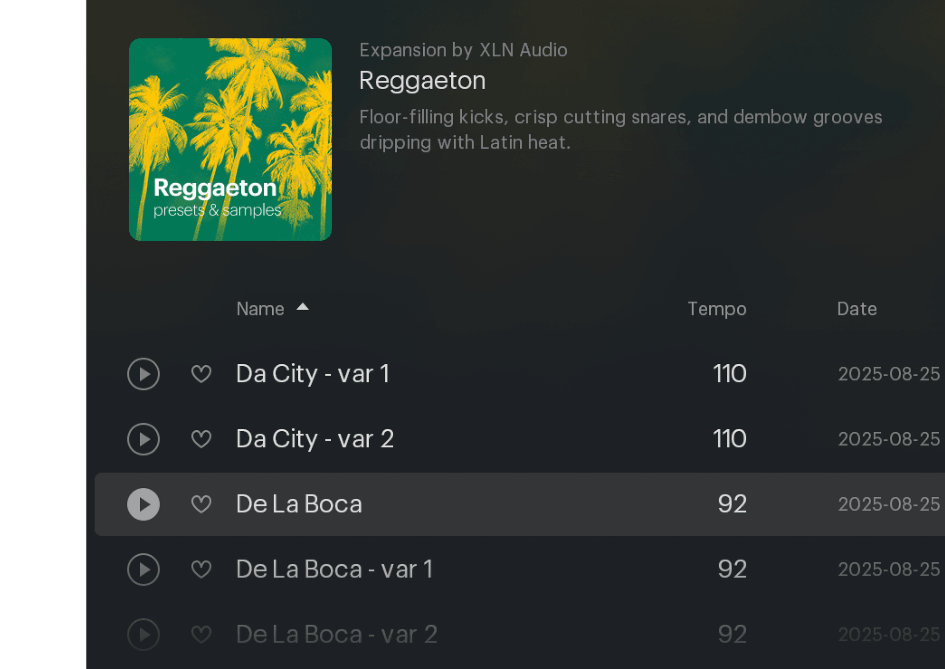 XO GUI with Reggaeton