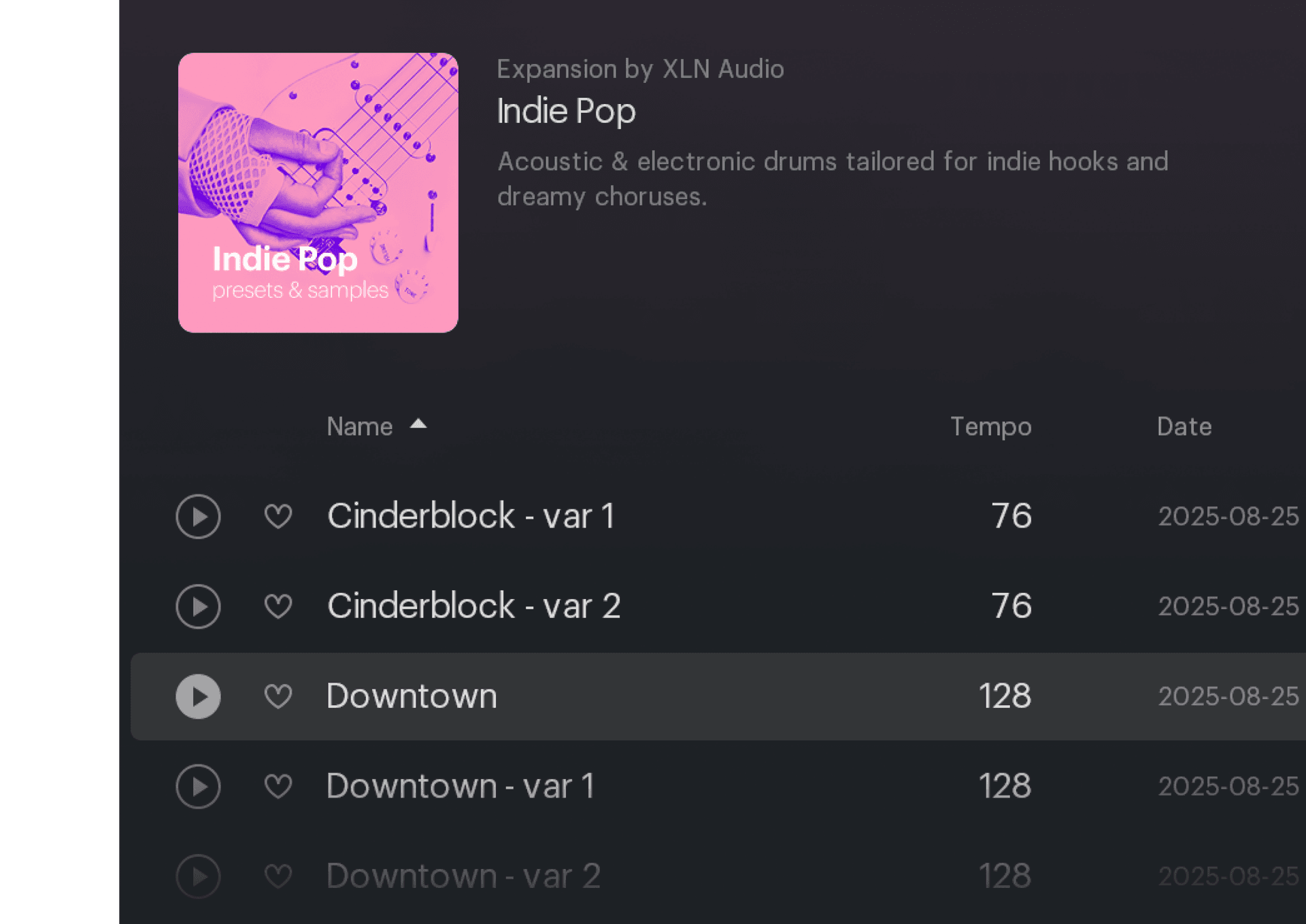 XO GUI with Indie Pop