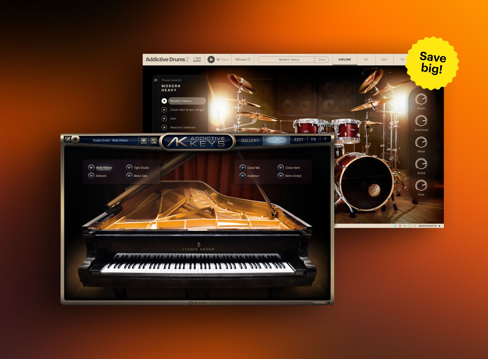 Autumn Deals on Addictive Drums 2 and Addictive Keys