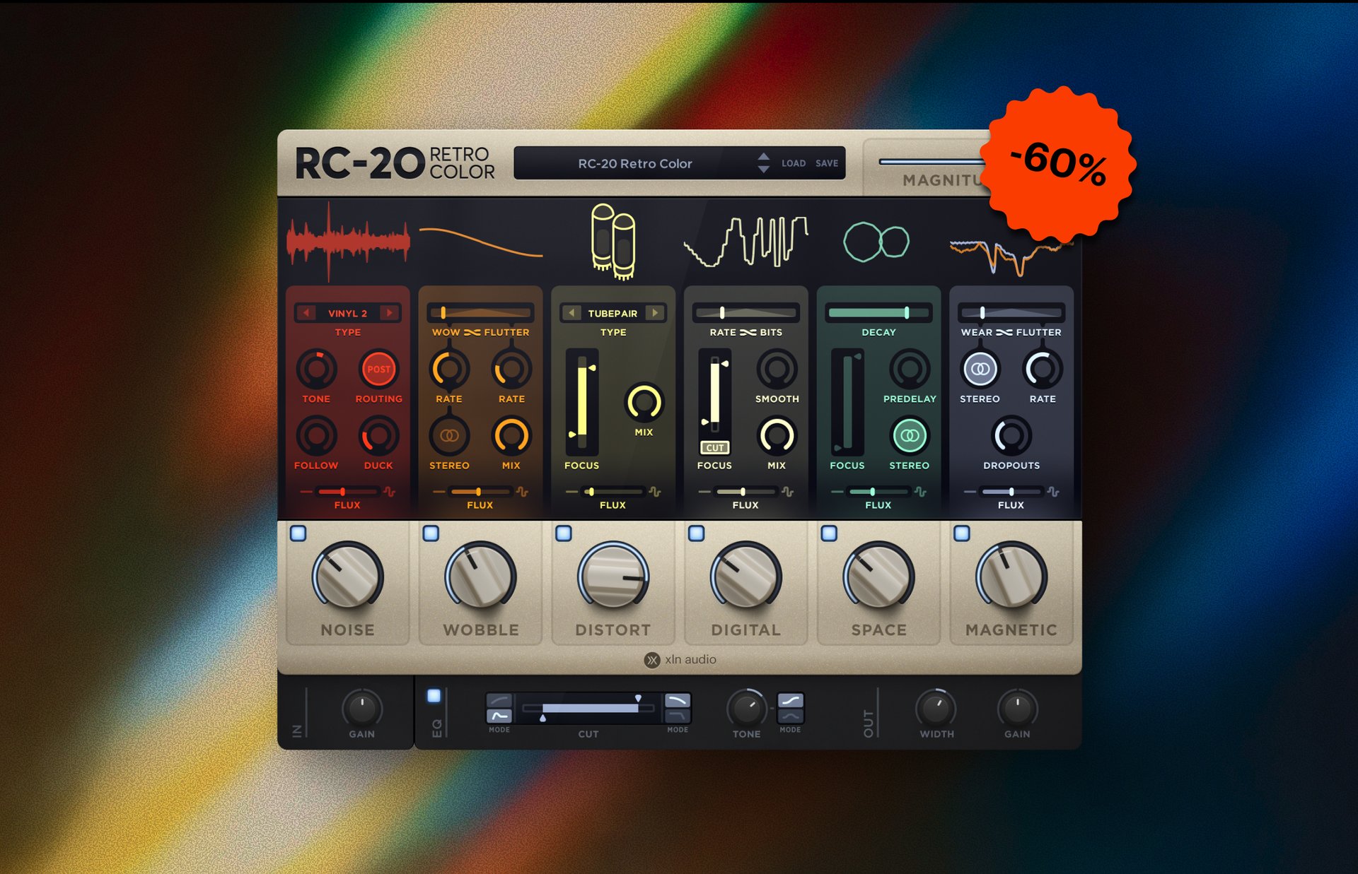 RC-20 Retro Color – 60% off