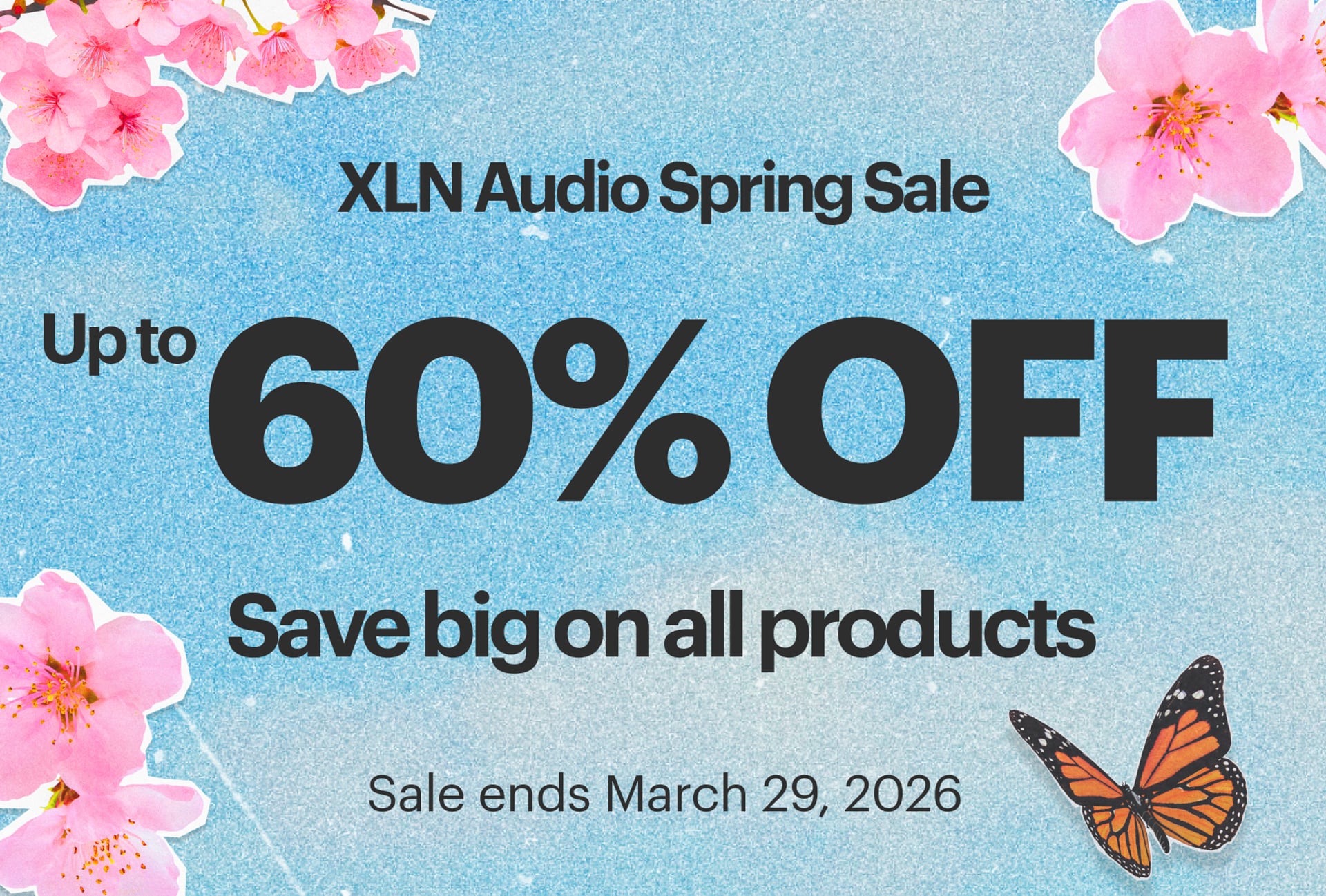 Spring Sale – Up to 60% off XLN Audio products. Ends 29 March 2026.