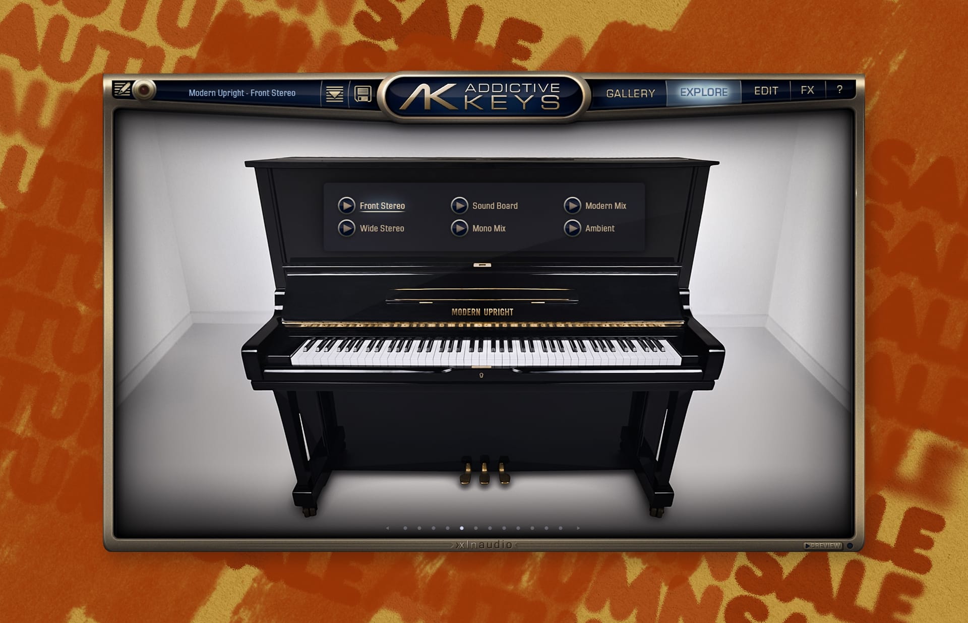 Modern Upright